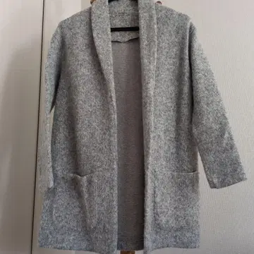 그레이 니트 가디건 긴팔