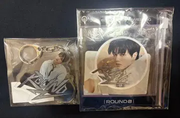 송강 일본 한정판 아크릴 키링 스티커 2종 세트 팬미팅 굿즈