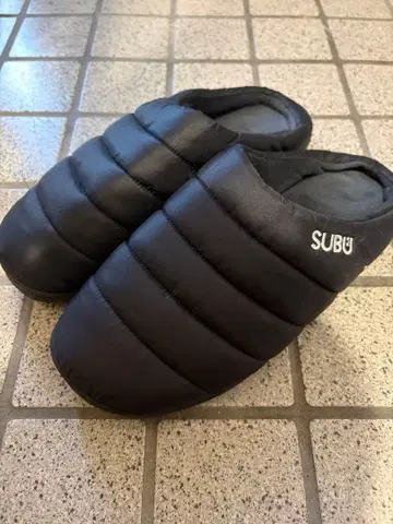 SUBU 블랙 슬리퍼 L 사이즈
