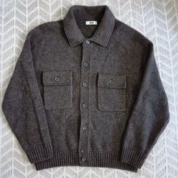 UNIQLO U M 브라운 가디건