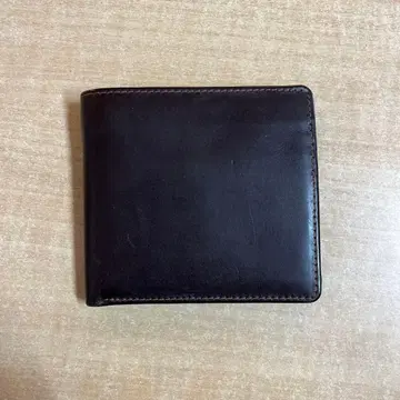 화이트하우스코 접이식 지갑 브라이들 가죽 짙은 갈색 잉글랜드제