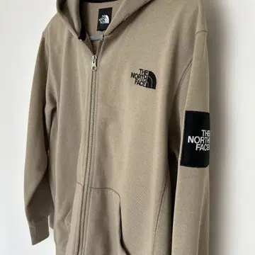 THE NORTH FACE 베이지 후드티