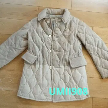 UMI I908 베이지 퀼팅 자켓 S