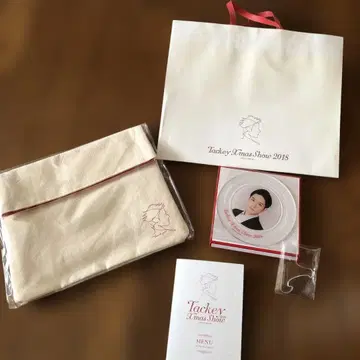 [레어] 타키자와 히데아키 크리스마스 쇼 2018 굿즈 세트