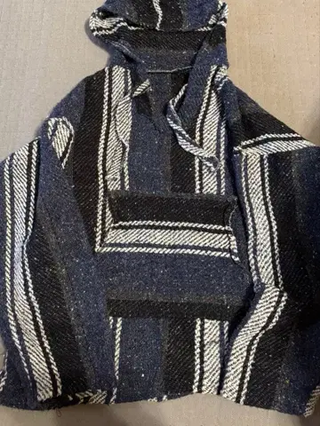 멕시코제 멕시칸 후드티 블랙 네이비 화이트