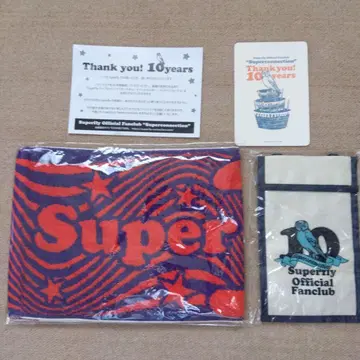 Superfly 팬클럽 10주년 기념 굿즈 세트