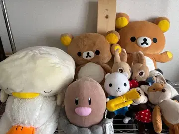 봉제 인형 묶음 판매 리락쿠마 등