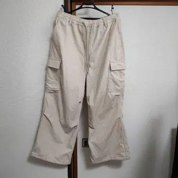 Doublefocus 코듀로이 카고 팬츠 L 사이즈