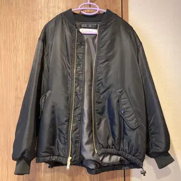 JOURNAL STANDARD MA-1 블랙 자켓