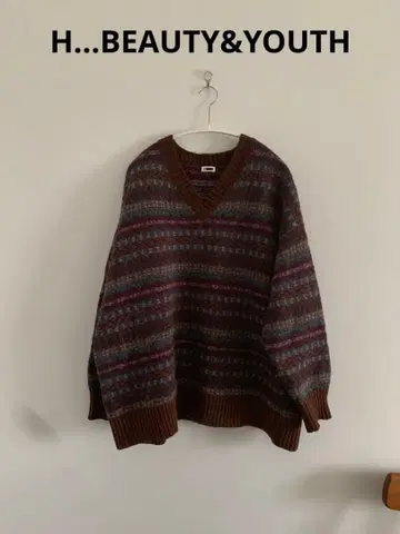 H beauty&youth 에이치뷰티앤유스 와이드 니트