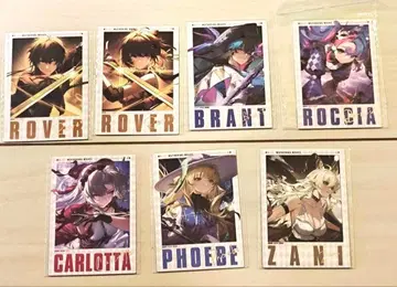 명조 스위츠 파라다이스 스이파라 폴라로이드풍 카드 전 7종 세트