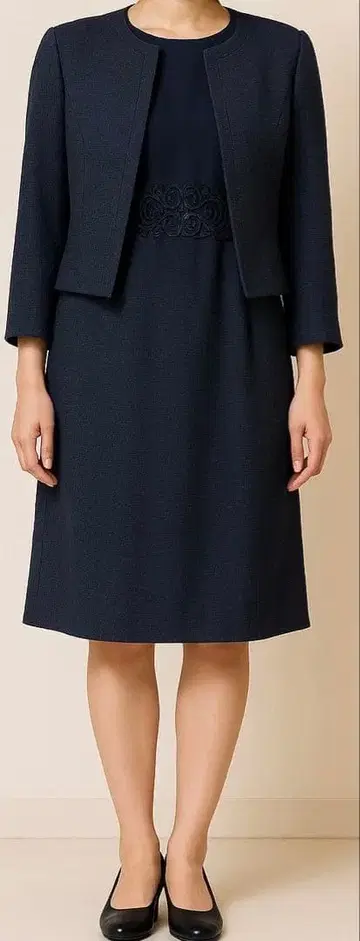 네이비 원피스 수트 9AR