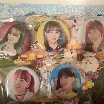 NINA 캔뱃지 6개 세트