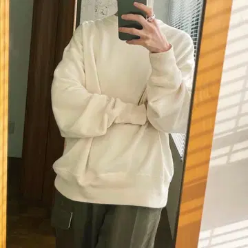 LIFiLL 리필 쭈리 오버 사이즈 맨투맨 풀오버