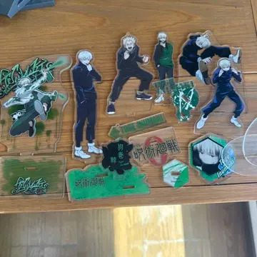 주술회전 아크릴 스탠드 7개 세트