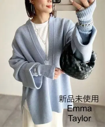 미사용 Emma Taylor 키넥 오버 니트 풀오버