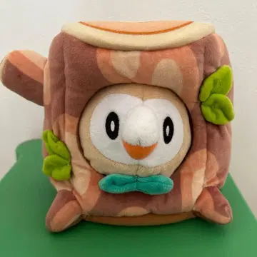 포켓몬 센터 한정판 그루터기 모쿠로 SummerLife 봉제 인형
