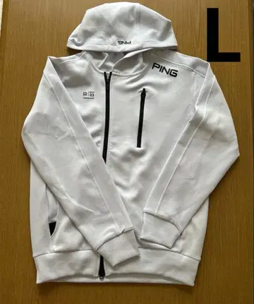 PING 골프웨어 남성용 풀 지퍼 후디