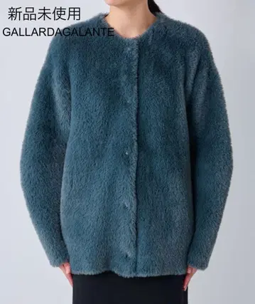 미사용 GALLARDAGALANTE 페더얀 가디건