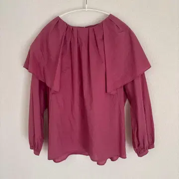 [ 미사용 ] AMACA 핑크색 상의 40