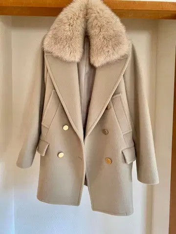 FRAY I.D 코트 퍼 포함