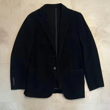 다크 그레이 테일러드 자켓 울 혼방