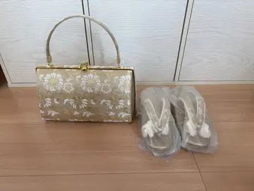 조리와 백 세트 새상품 S 사이즈 성인식, 기모노 착용법, 신년회