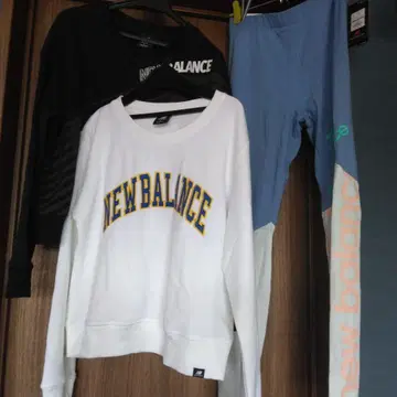 NEW BALANCE 트레이닝복 맨투맨 세트