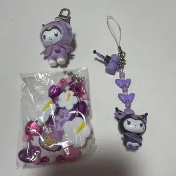 산리오 쿠로미 스트랩 키링 세트 묶음 판매