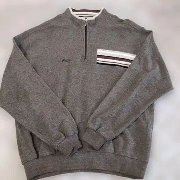 FILA 하프 지퍼 스웨터 L 사이즈
