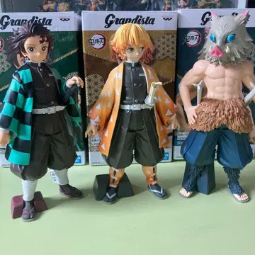 Grandista 피규어 세트 탄지로, 젠이츠, 이노스케