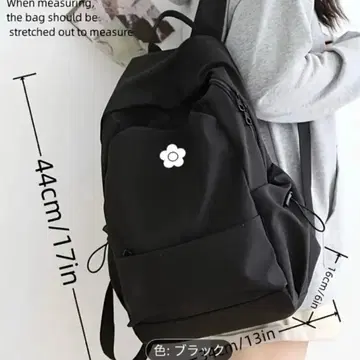 당일 발송 마리콴트 디지 패턴 블랙 백팩 미사용 새상품