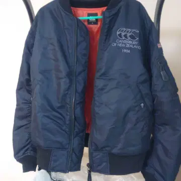 Canterbury MA-1 자켓 M 블랙