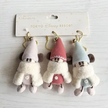 디즈니 크리스마스 2025 릴린린 봉제 인형 참 3개 세트