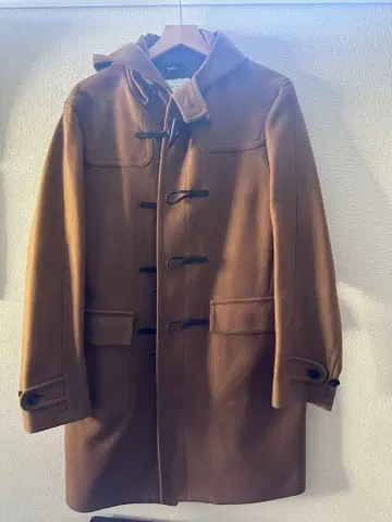 SHIPS 더플 코트 브라운 울 100%