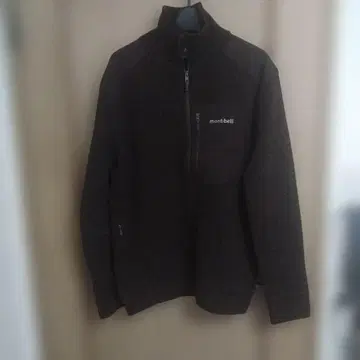 mont-bell 집업 가디건 브라운