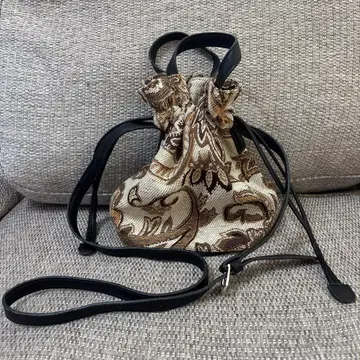 고블랑 직조 복조리 숄더백 LEPSIM