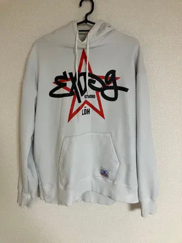 긴팔 화이트 후드티 [ STARTER ]