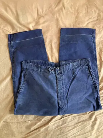 50s 60s 프렌치 몰스킨 팬츠 좋은 사이즈