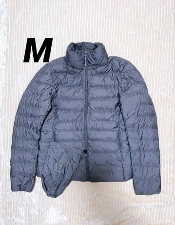 UNIQLO 울트라 라이트 다운 자켓 그레이 수납 봉투 포함 M
