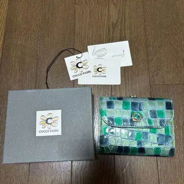 코코 피오레 COCCO FIORE 가마구치 접이식 지갑