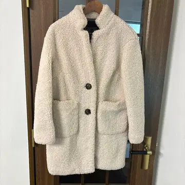 새상품급 BANANA REPUBLIC 테디 보아 코트 S