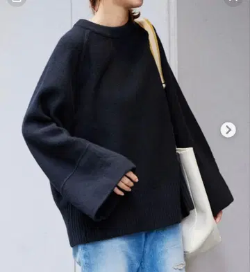 [ FRAMeWORK ] AQUA 크루 풀오버