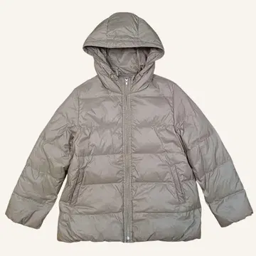 Dessin 데셍 후드 부착 다운 자켓 브라운 계열 사이즈 3