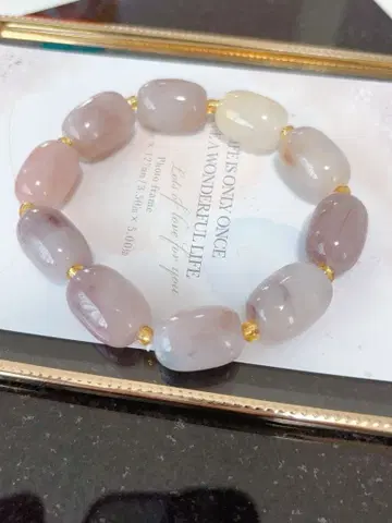 [ 새상품 ] 금실옥 가을 컬러 팔찌 금전운 2