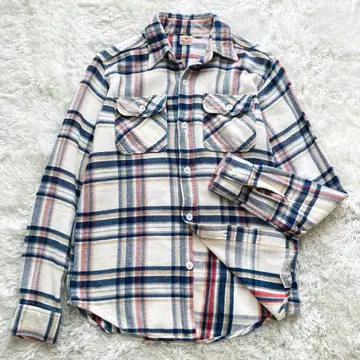 SUGARCANE 슈가케인 플란넬 셔츠 긴팔 버튼 셔츠 small