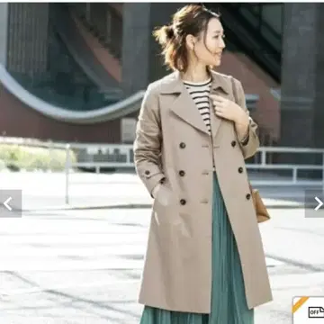 ROSSO 베이지 트렌치코트