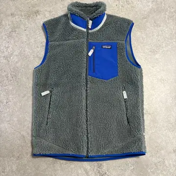 patagonia 플리스 베스트 M 그레이/블루