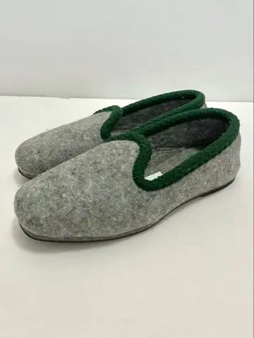 Gedie 독일제 핸드메이드 펠트 신발 그레이