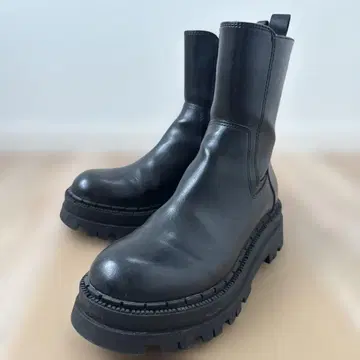 ZARA 트랙 밑창 숏부츠 39